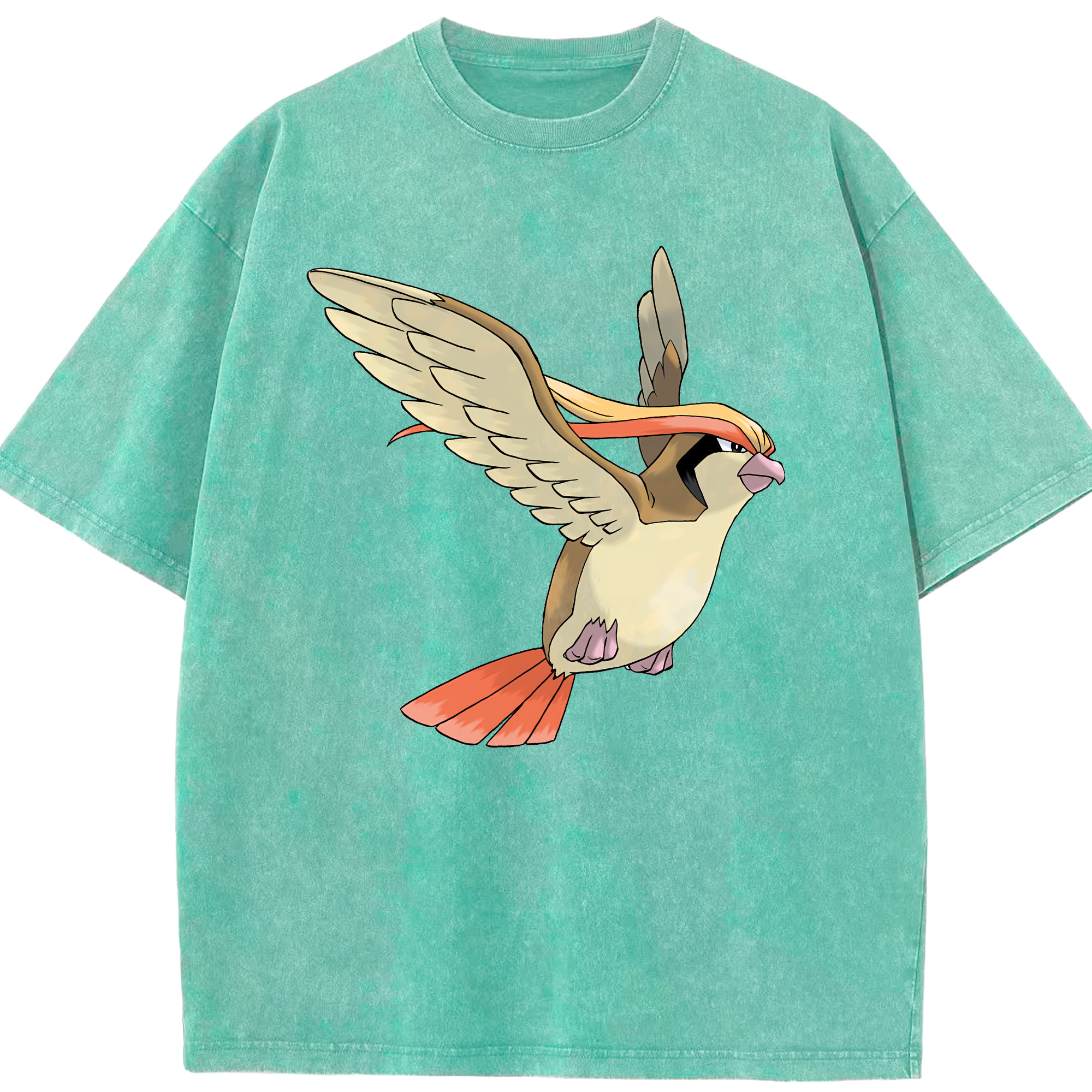 （画像用） ポケットモンスター Pokémon 綿100% ヴィンテージ風 半袖Tシャツ（フロントプリント）